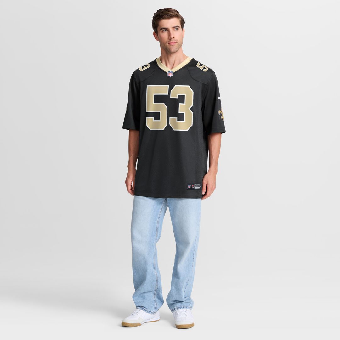 Jaylan Ford New Orleans Saints Nike  Game Official Jersey -  Black